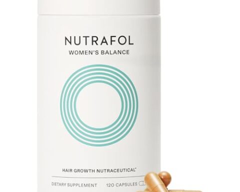 A popular pick for women 45+: Nutrafol Women's Balance Hair Growth Supplement — Clinically Tested, 1-Month Supply
