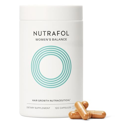 A popular pick for women 45+: Nutrafol Women's Balance Hair Growth Supplement — Clinically Tested, 1-Month Supply