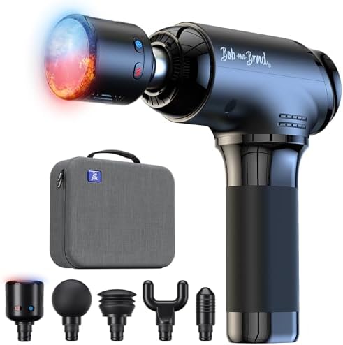 A powerful way to recover — T2 Pro Percussion Massage Gun, Deep‑Tissue 10mm Amplitude, 45 lb Stall Force, Heat & Cold, 4000mAh USB‑C