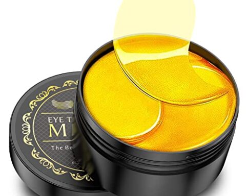A popular pick for brighter eyes — 24K Gold Hydrogel Under‑Eye Patches, 60‑Pack with Collagen & Hyaluronic Acid for Puffiness, Dark Circles & Wrinkles