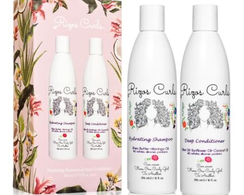 A great choice for wash day — Hydrating Shampoo & Deep Conditioner Bundle with Shea Butter for 1a–4c, Sulfate & Paraben-Free