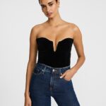 Velvet Strapless V-Wire Bodysuit