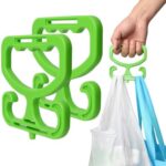 A handy option for one-trip shopping — 2-Pack Heavy-Duty Grocery Bag Carriers, Holds up to 80 lb each (Green)