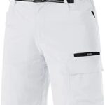 A great choice for outdoor days — Men's Quick-Dry Nylon Cargo Shorts, Water-Resistant, 5 Pockets, Elastic Waist (Golf & Hiking)