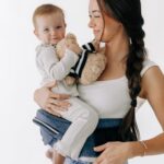 A comfortable way to carry — Premium Hip Seat Baby & Toddler Carrier, Ergonomic Lumbar Support, USA‑Certified, Holds up to 45 lbs, Storage Pockets
