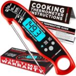 Meat Thermometer Digital – Instant Read Food Thermometer for Cooking & Grilling