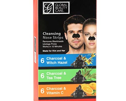 A simple way to clear blackheads — 18 ct Nose Strip Variety Pack, Deep-Pore Cleansing with Charcoal, Tea Tree, Witch Hazel & Vitamin C (For Men & Women)