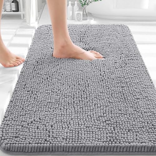 Bathroom Rugs 30x20, Extra Soft Absorbent Chenille