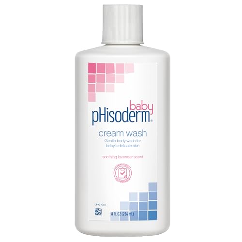 A gentle way to soothe baby's skin — pH-Balanced Lavender Cream Wash with Vitamin E & Sunflower Oil, Soap-Free, 8 fl oz (Pack of 3)