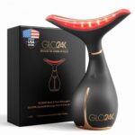Red Light Face & Neck Beauty Device – 3-in-1 Facial Massager Tool with LED & Vibration for Skin Revi