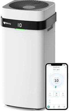 A powerful way to purify large rooms — X5 Air Purifier with Patented TPA Tech, Washable Reusable Filter, Covers up to 1614 ft², Whisper-Quiet