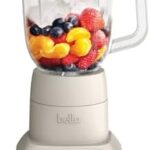 A smart pick for compact kitchens — bella 10-Speed Countertop Blender, Juicer & Smoothie Maker, 48oz Flip & Store, 450W, Oatmilk