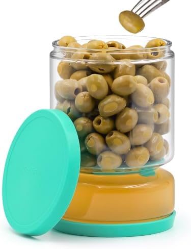 A smart pick for pickle lovers — 50 oz Borosilicate Glass Pickle Jar with Strainer, Airtight Silicone Lid, BPA-Free