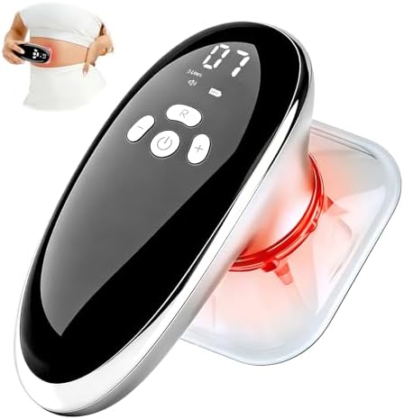 3-in-1 Body Massager for Relaxation: Suction, EMS & Red Light Device - Gentle Skin Care for Body, Ideal Self-Care Gift for Mom & Women, Home Use