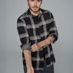 Large Plaid Flannel Shirt
