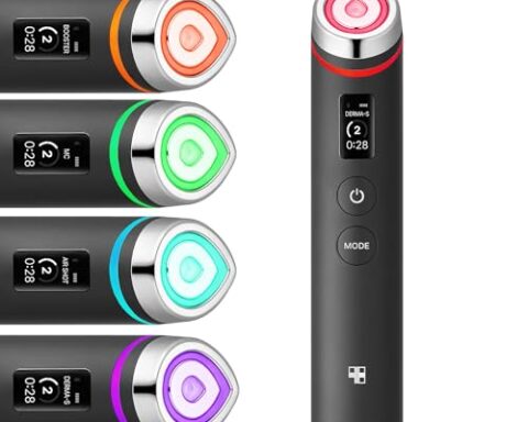 A smart pick for glass skin — Booster Pro 6‑in‑1 Real Glass Glow Massager: Boosts Absorption, Radiance & Elasticity (Black)