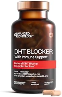 DHT Blocker - Hair Growth Supplement for Genetic Thinning for Men and Women