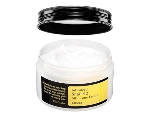 A popular pick for glowing, hydrated skin — COSRX Snail Mucin 92% Face Moisturizer, 3.52 oz