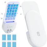 A smart pick for pest-free rooms — 2-in-1 Plug-in Flying Insect Trap (White) with UV Light & 6 Replaceable Glue Cards