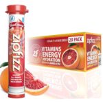 A daily essential for sustained energy & hydration — Blood Orange Energy Drink Powder, 20‑Pack | Sugar‑Free Electrolyte + Vitamins