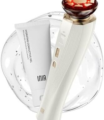 A smart pick for 3-in-1 Red Light Therapy Device — Face & Neck Lifting, Firming & Serum Infusion (White)
