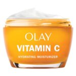 A daily essential for brighter skin — Olay Vitamin C Brightening Face Moisturizer, Evens Tone & Reduces Dark Spots, Niacinamide & Lactic Acid, 1.7 oz