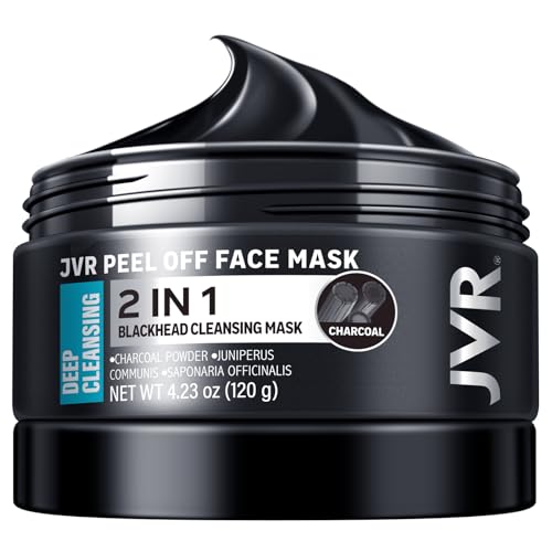 A powerful way to clear pores — Charcoal Peel-Off Blackhead Mask, Deep-Cleansing Facial Mask for Men & All Skin Types, 4.23 oz