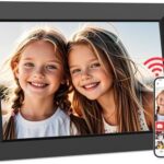 A thoughtful gift for family: 10.1" Wi‑Fi Digital Picture Frame with Frameo App, 1280×800 IPS Touchscreen, 32GB, Auto‑Rotate, Wall‑Mount — Phone Photo & Short Video Sharing