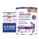A trusted choice for sensitive kids — Neocate Syneo Junior Hypoallergenic Dairy‑Free Amino‑Acid Powder, 14.1 oz can (Case of 4)