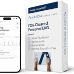 A go-anywhere heart monitor — Credit-card-sized FDA‑cleared EKG, Bluetooth 30‑sec readings, no subscription — KardiaMobile Card