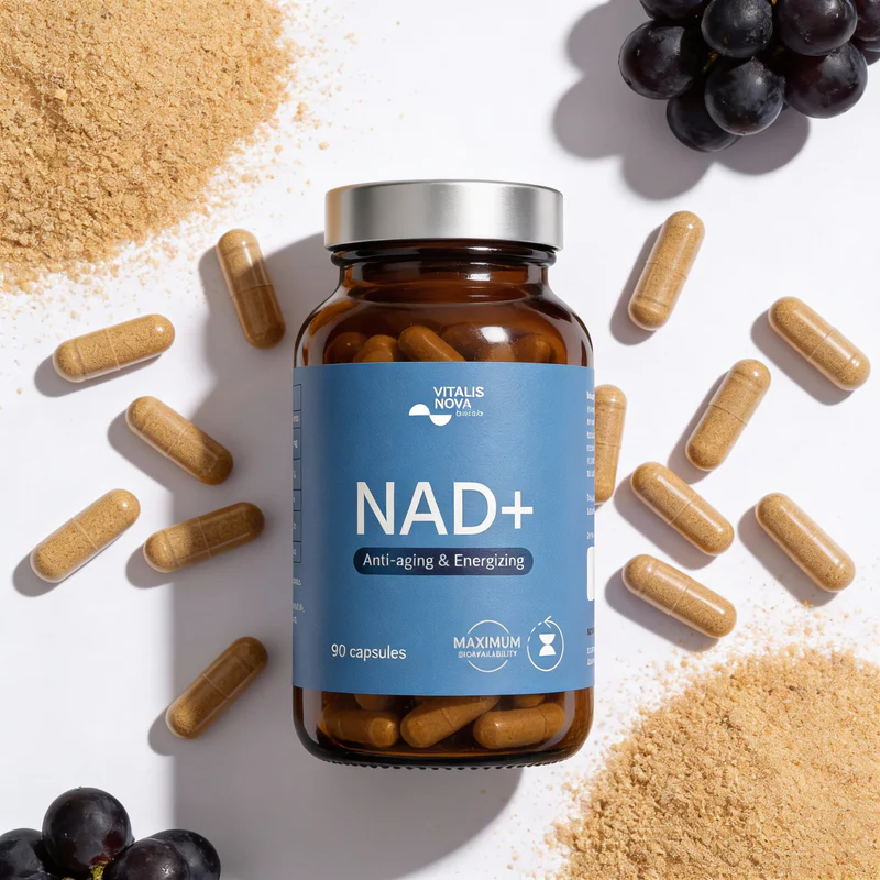 Ideal para un glow natural: NAD+ Vitalis Nova — regenera desde dentro y deja piel más luminosa
