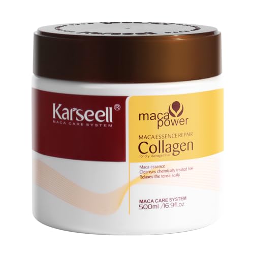 A salon-ready choice for dry, damaged hair — Collagen + Argan Oil Deep Repair Hair Mask, 16.9 oz (500 ml)