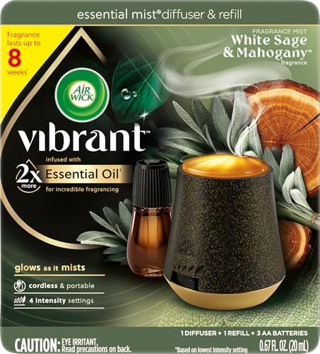 Essential Mist - Vibrant Starter Kit White Sage & Mahogany