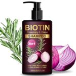 A popular pick for stronger, shinier hair — Onion & Biotin Moisturizing Shampoo with Rosemary & Onion Extract, Travel Size 5 fl oz