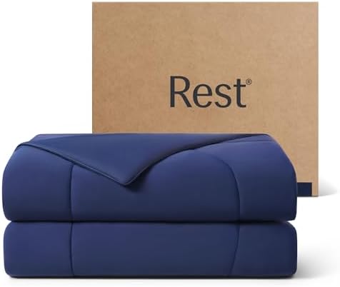 REST Evercool Cooling Comforter Twin/Twin XL Midnight Blue 25% off