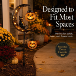 solar powered Halloween yard decorations