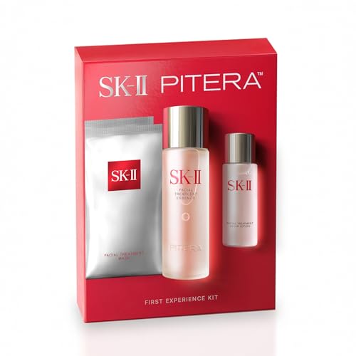 A thoughtful gift for radiant skin — SK-II First Experience 4‑Piece Set: Facial Essence, Toner & Treatment Masks, Hydrates & Refines
