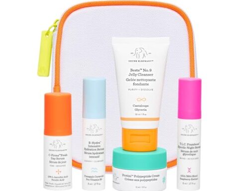Drunk Elephant The Littles Kit – Premium Travel Skincare Gift Set for a Fresh AM & PM Routine