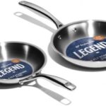 A smart pick for your kitchen: 2‑Piece 5‑Ply Stainless Steel Frying Pan Set (8" & 10") — Induction Compatible, Oven‑Safe to 800°F, No Coatings