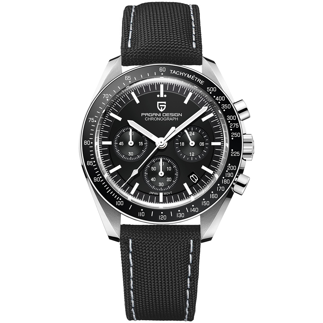 best men's quartz chronograph watch with sapphire crystal
