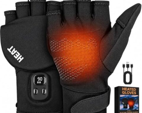 best rechargeable heated gloves for skiing