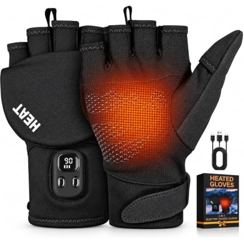 best rechargeable heated gloves for skiing