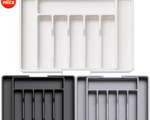 adjustable utensil organizer for kitchen drawers