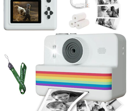 kids digital camera with built-in printer