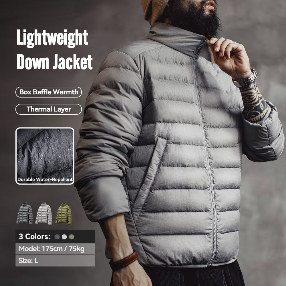 best lightweight men's down jacket for fall