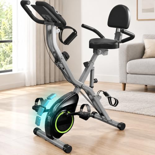 best foldable exercise bike for small spaces