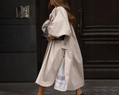 best women's long trench coat for autumn