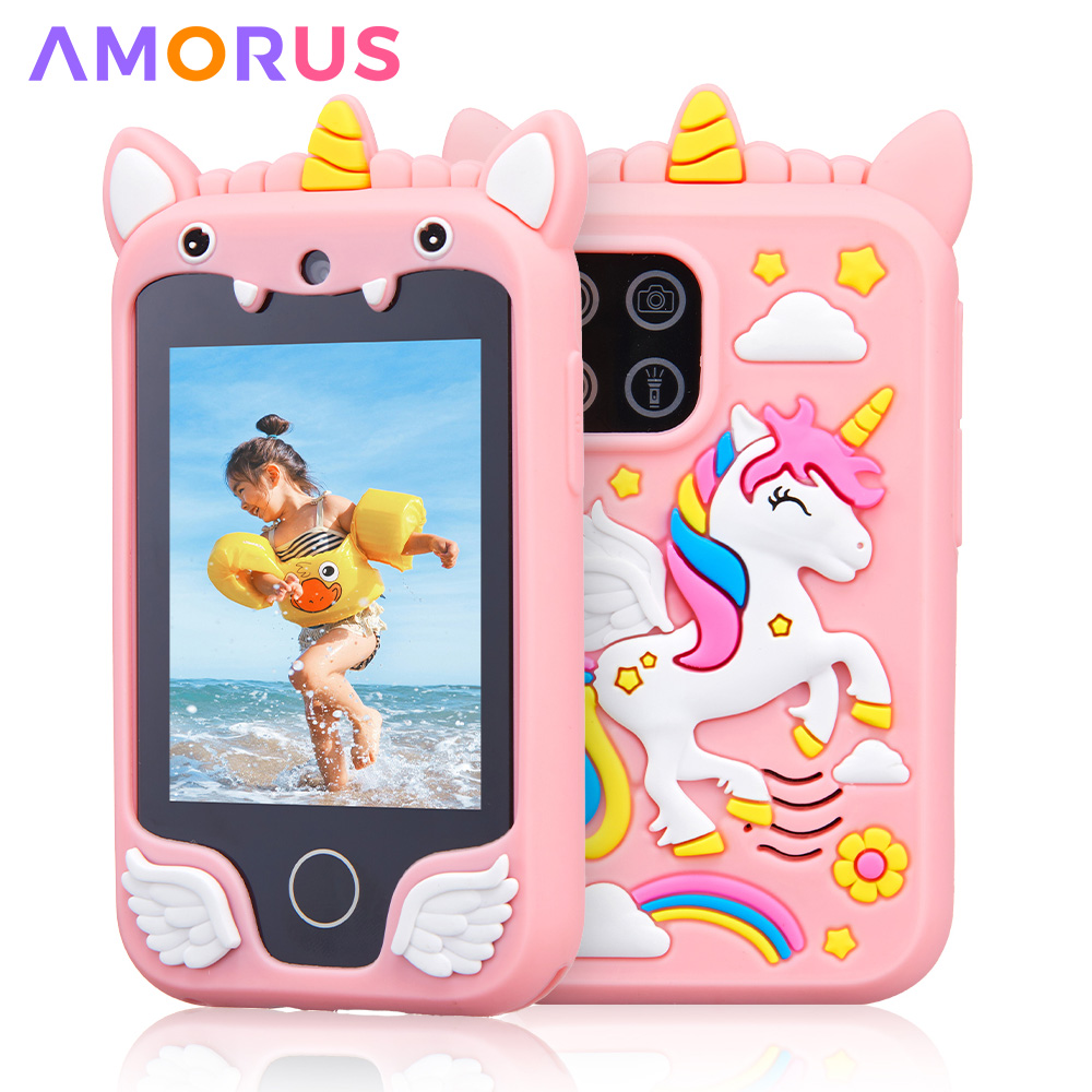 pretend phone toy with camera and music for kids