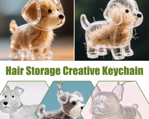 pet hair memorial keepsake
