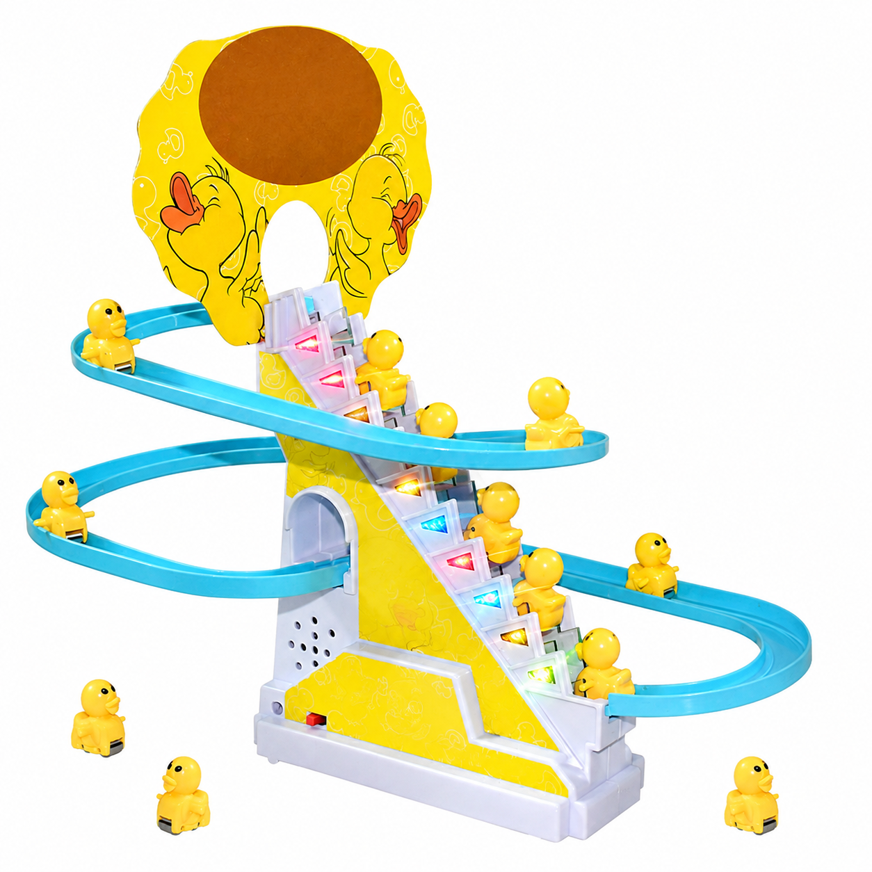 DIY track building toy for kids